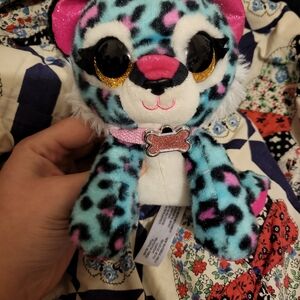 Coco Surprised Colorful Leopard Plush Toy